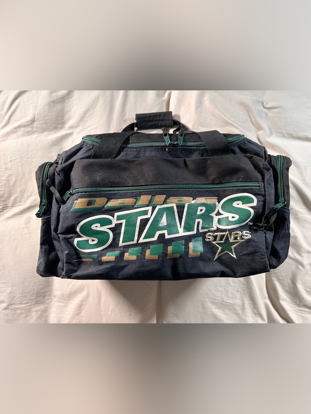 Dallas Stars NHL Retro Y2K Travel Gym Duffle Bag Hockey Embroidered 90s 2000s